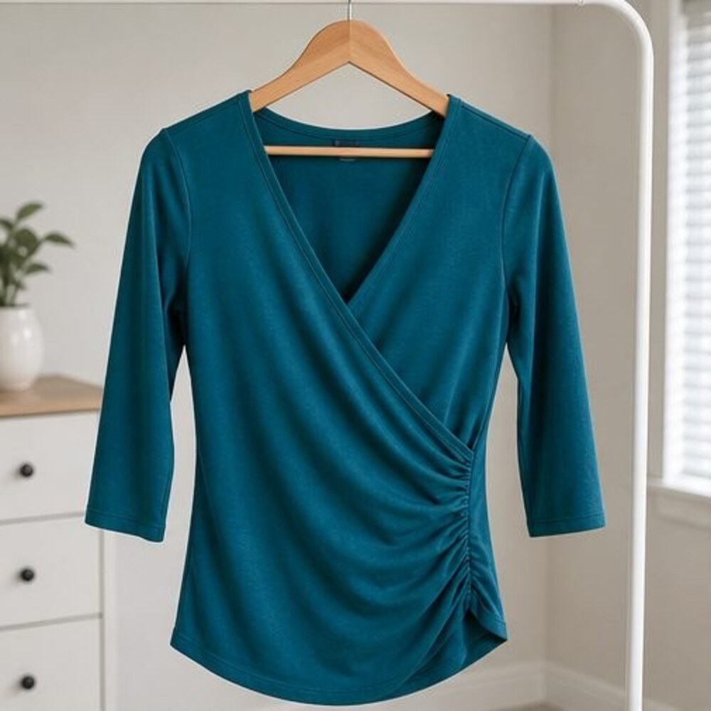 Navy Tunic Blouse